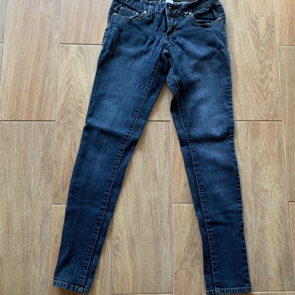Y2K Blue Asphalt Uptown denim Stretchy skinny jeans
